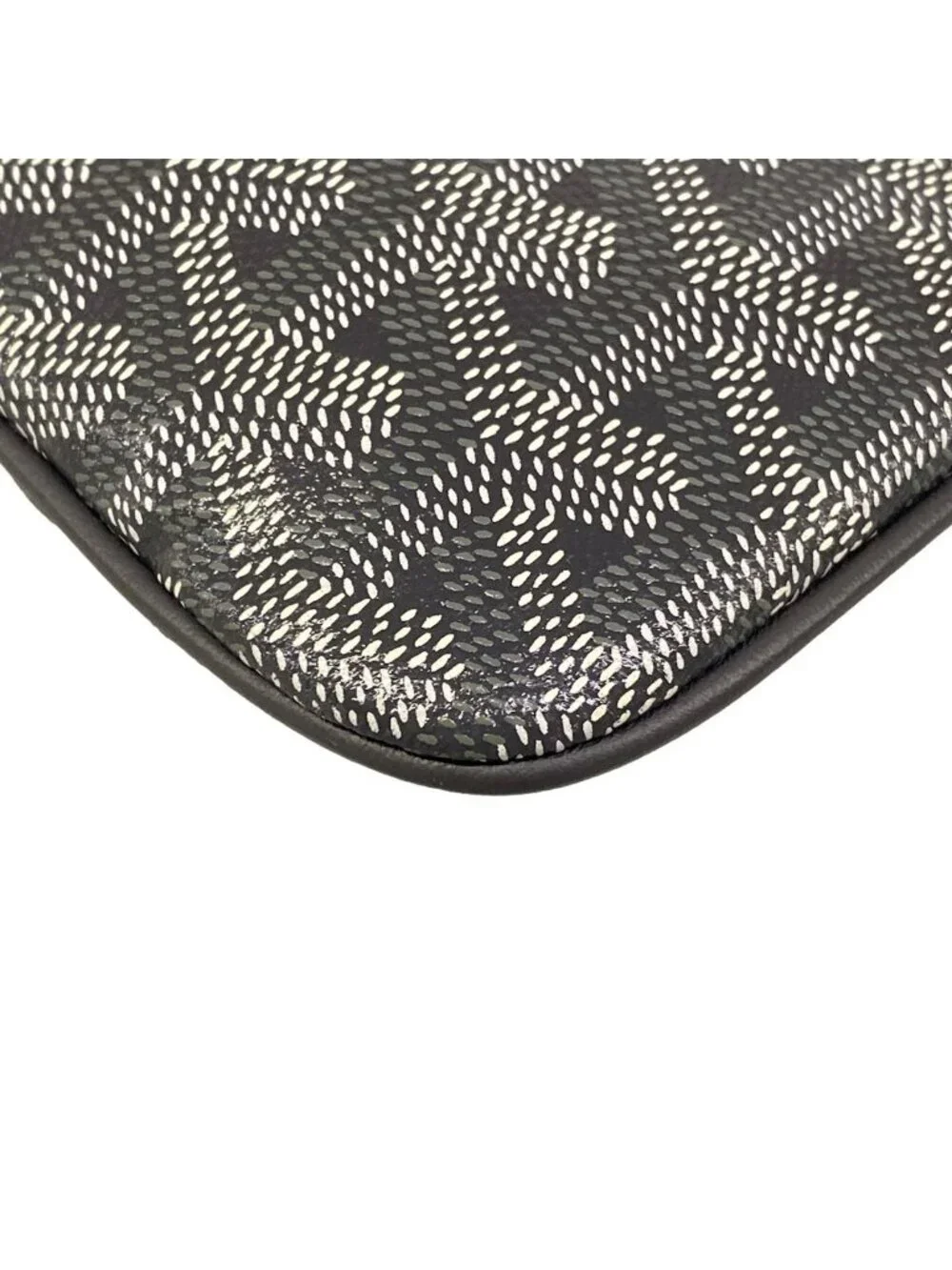 Goyard Clutch Sena Gray Dark White